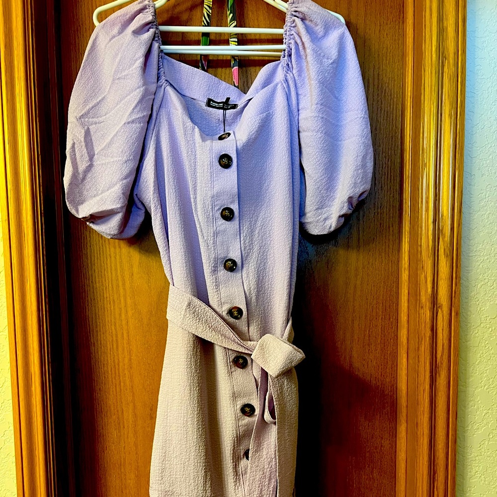 Bloom chic lilac dress